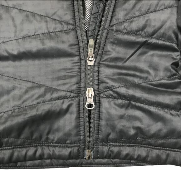 COLUMBIA Mighty Lite Hooded Omni Heat Jacket-Coat Sz XL Black Full Zip Insulated - Picture 10 of 15